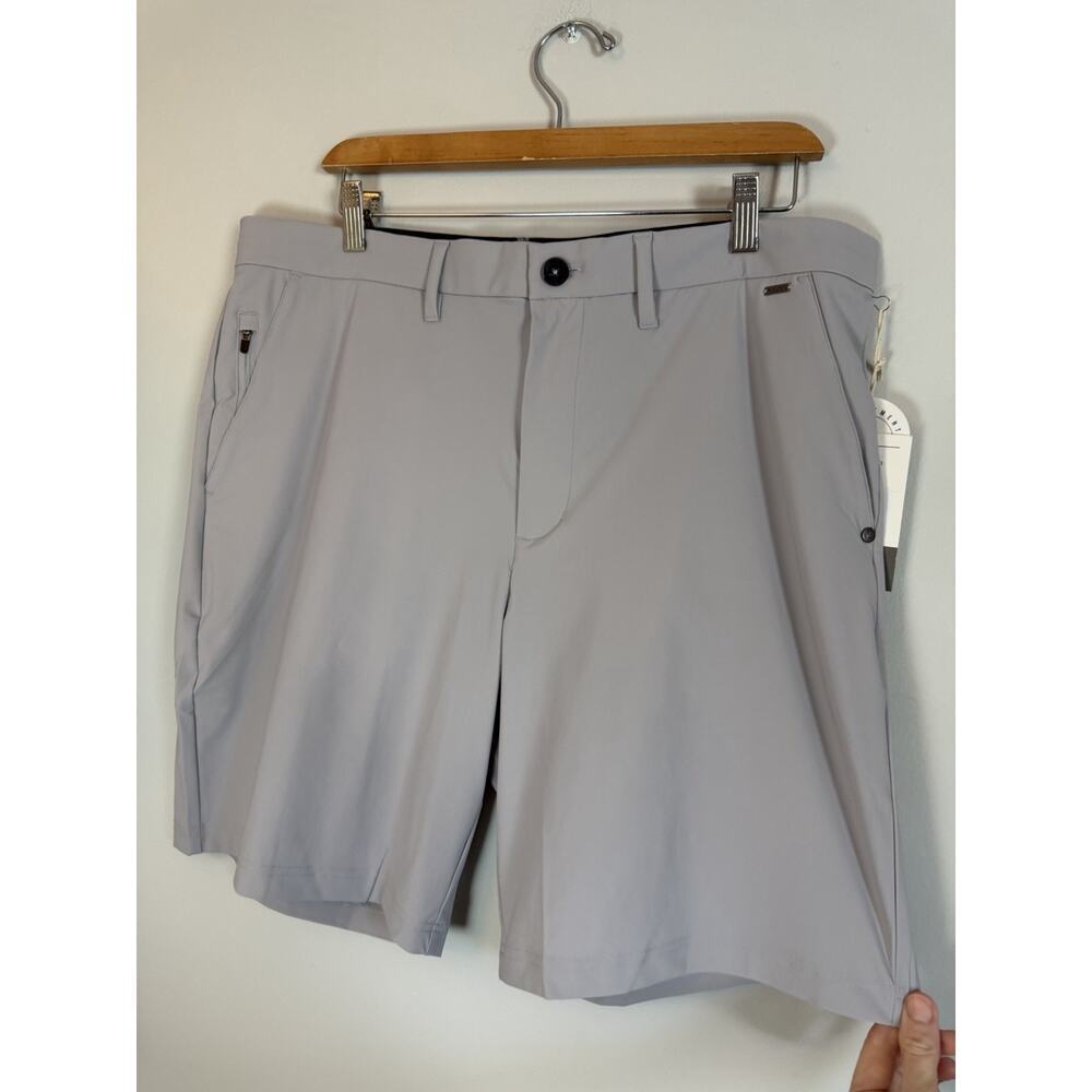 Vuori Fleet Chino Short 8.5" length Fog Grey Men's Sz 36 NWT $96